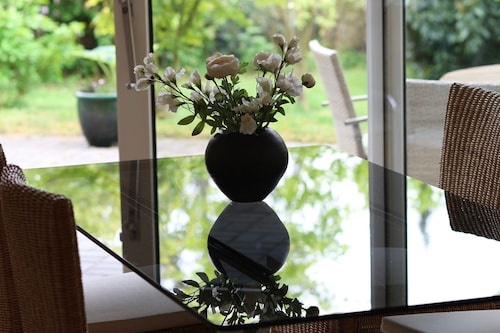 Ferienwohnung Roswitha 120 m² in der Lüneburger Heide, großer Garten/Terrasse