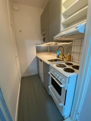 Standard Apartment, Courtyard View | Private kitchen