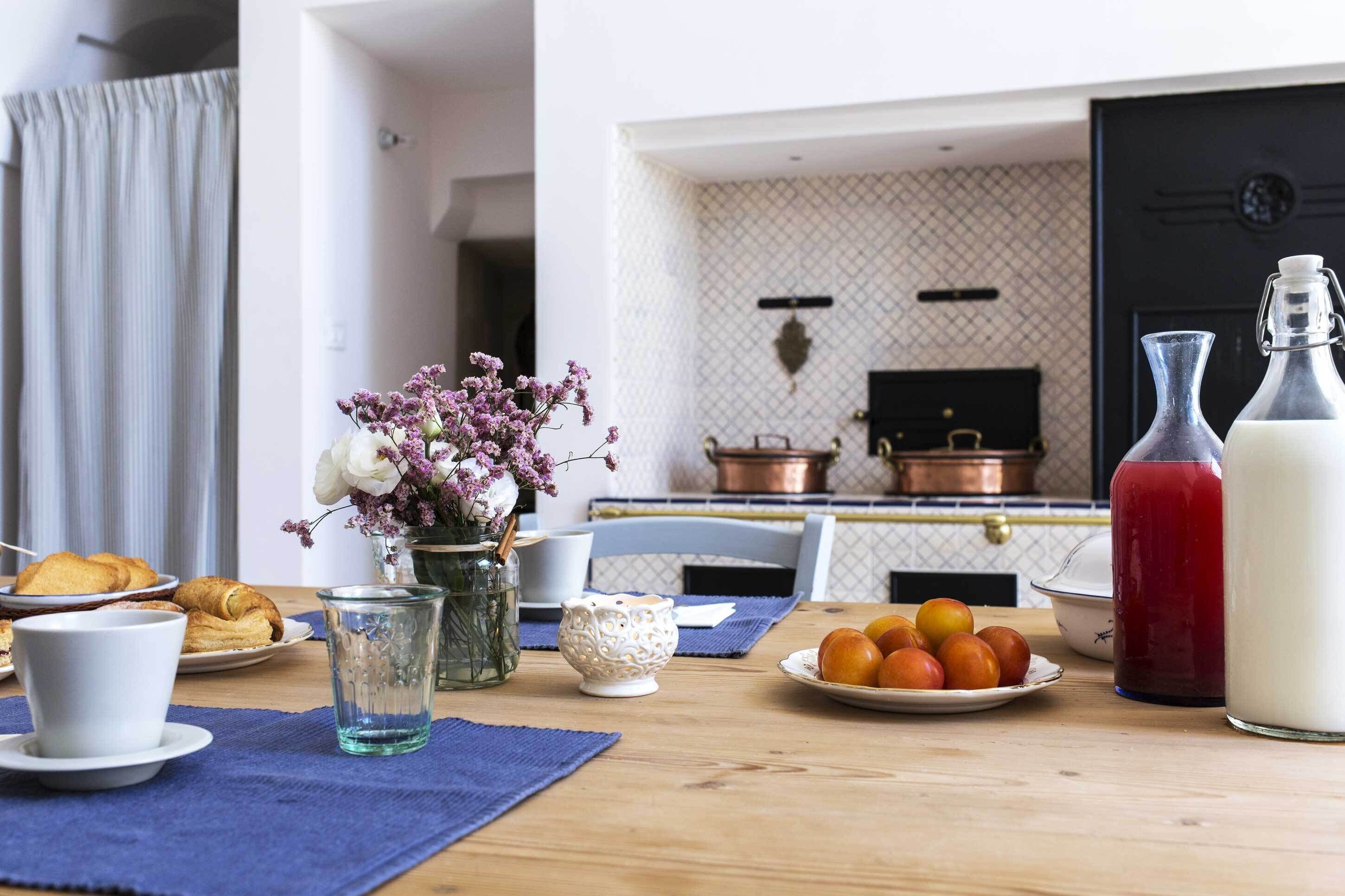 Petit déjeuner complet compris tous les jours