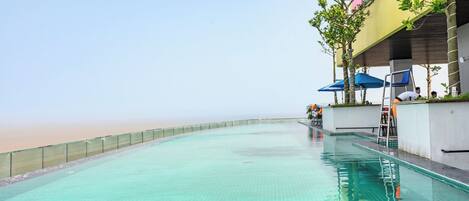 Seasonal outdoor pool