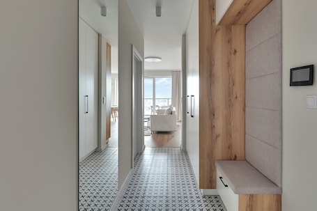 Apartment, City View | Living area