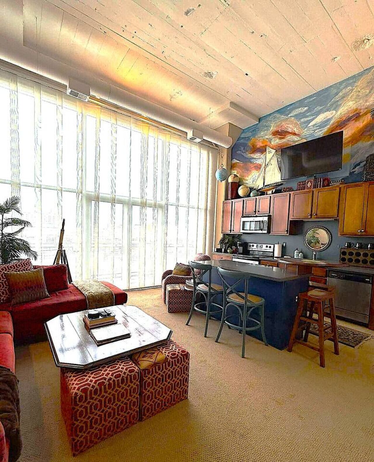 Área de sala de estar