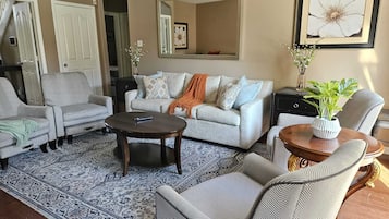 Smart-tv en een open haard