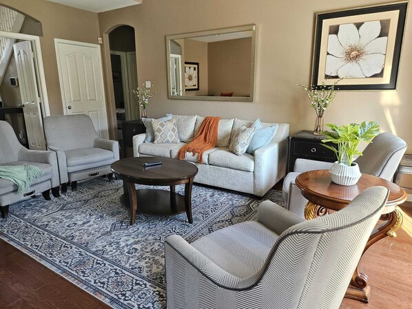 Smart-tv en een open haard