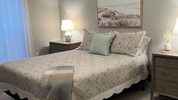 2 bedrooms, iron/ironing board, free WiFi, bed sheets