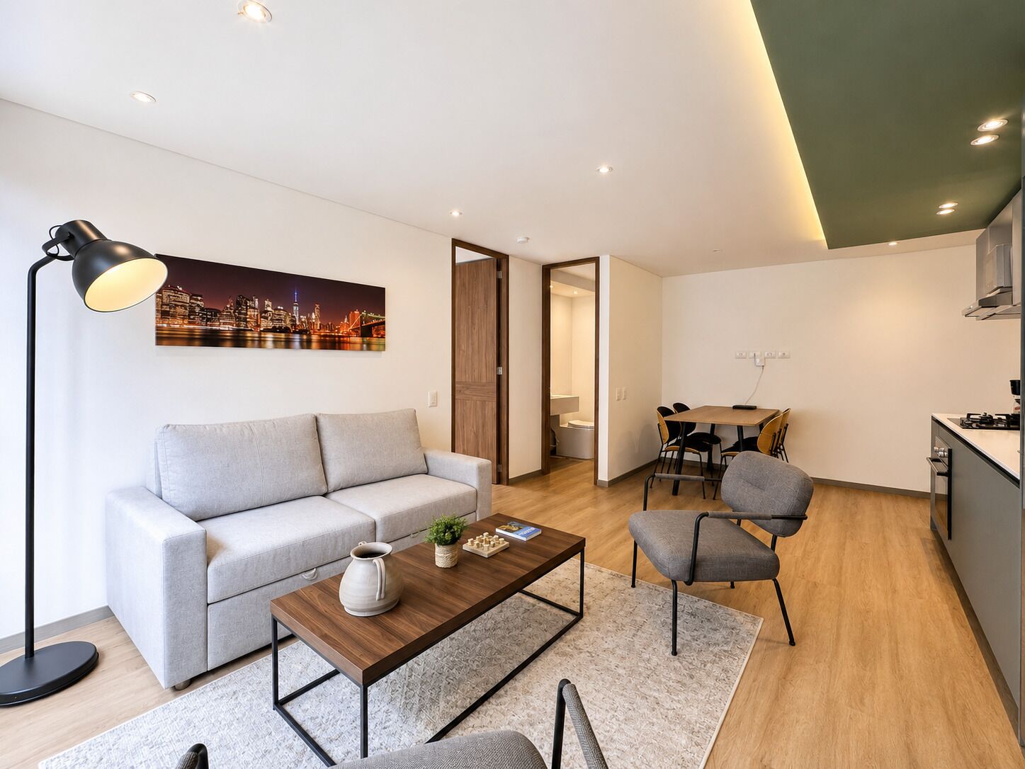 Executive Apartment, Terrace | Living area | 32-inch LED TV with digital channels