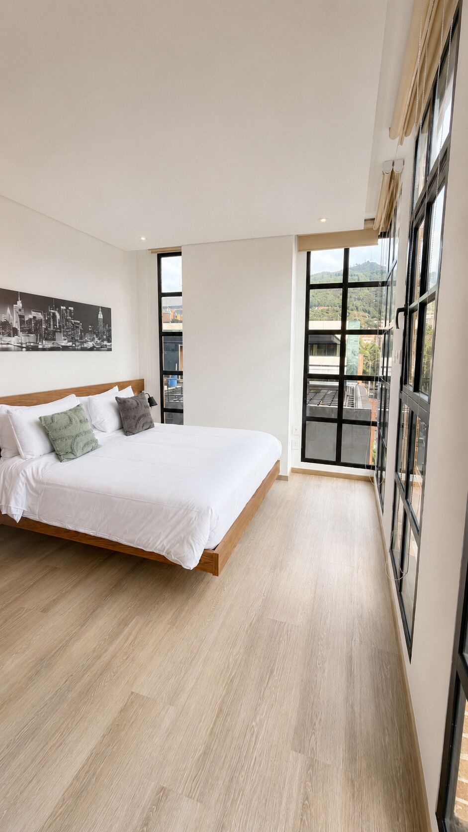 Appartement Familial, cuisine, vue ville | 1 chambre, couette en duvet d'oie