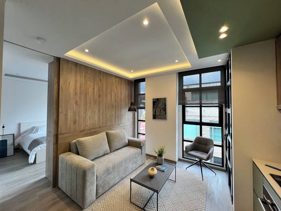 Standard Apartment, Balcony | Living area