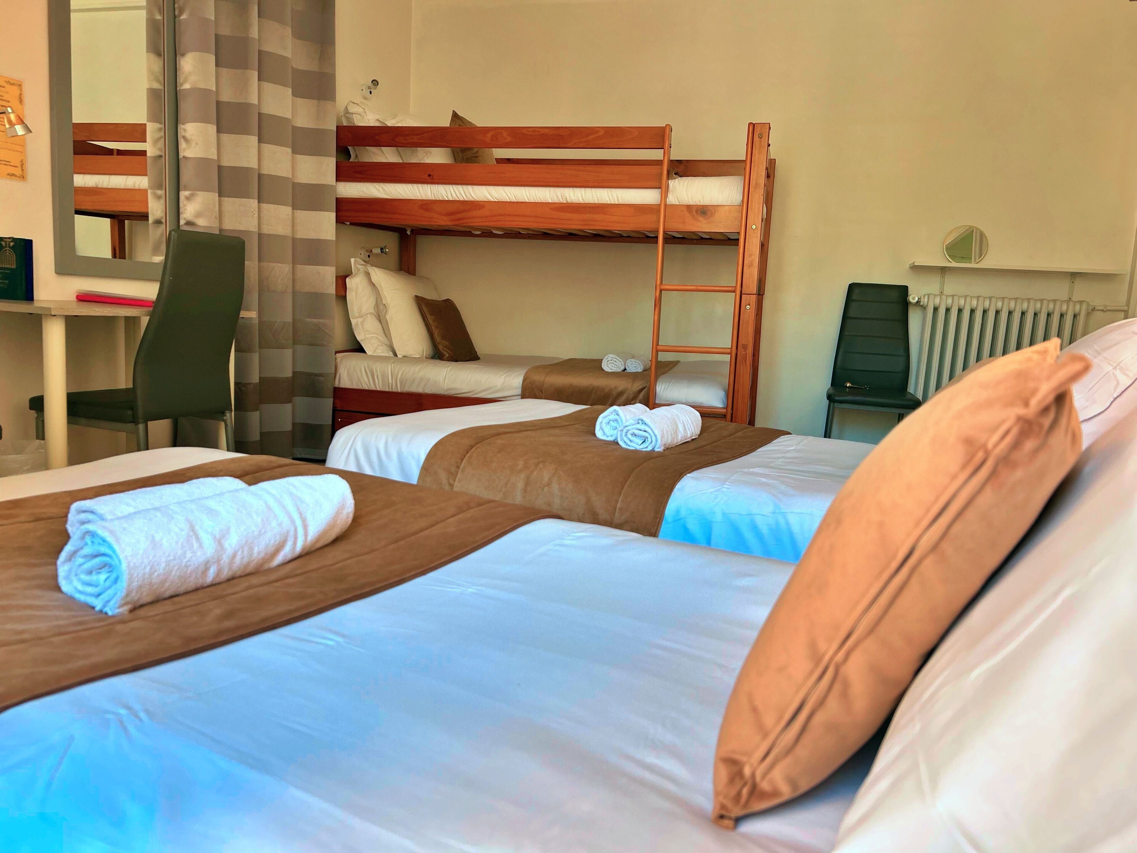 Quadruple Room, City View | Desk, free WiFi