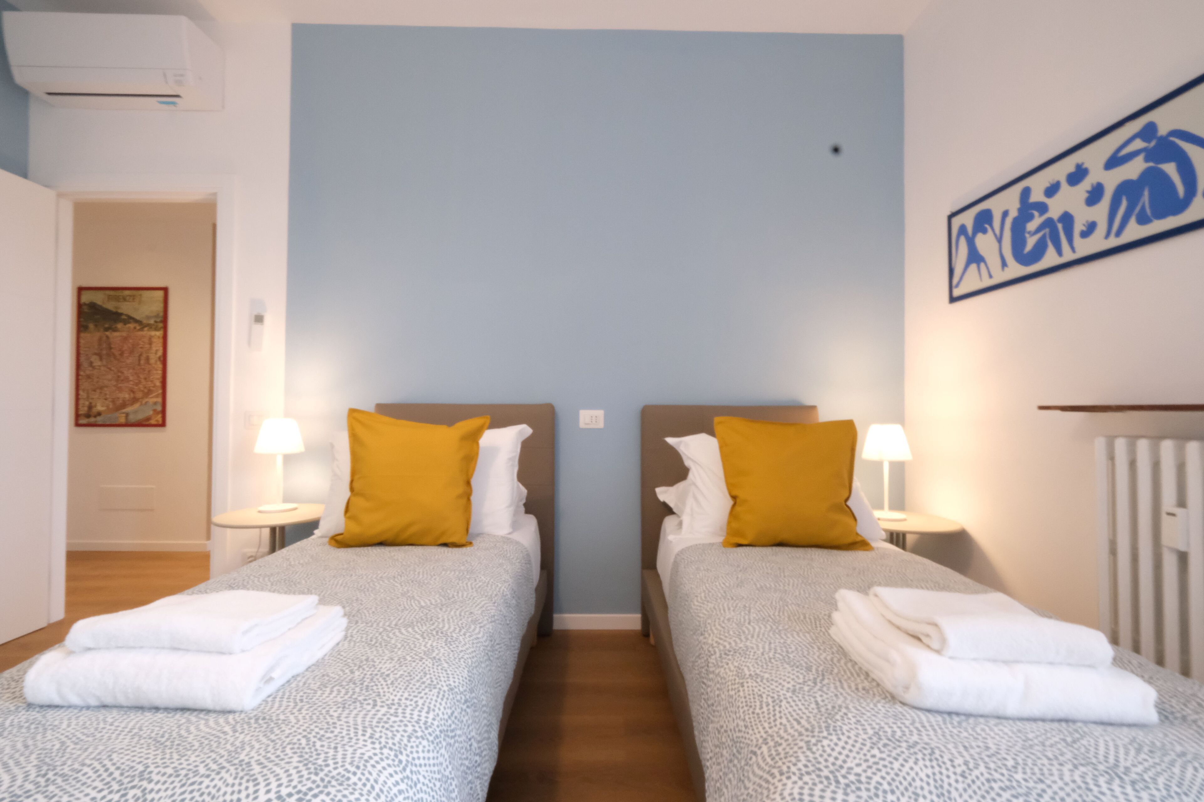 Standard-Apartment, Stadtblick