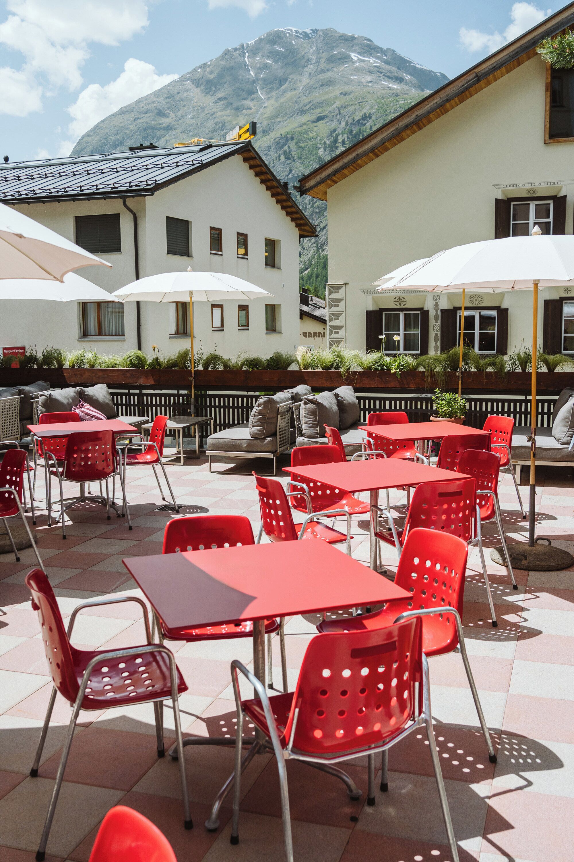 Terrasse sur le toit