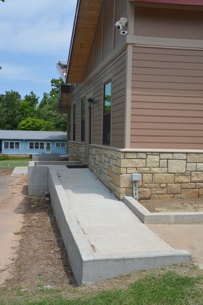 Enceinte de l’hébergement