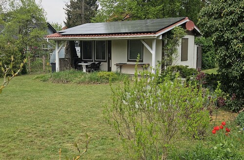 Bungalow with large sunbathing lawn on the outskirts of Berlin