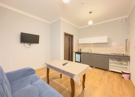 Habitación cuádruple Confort, vistas al jardín | Cocina privada