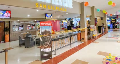 Aparthotel in the San Gil Plaza Shopping Center