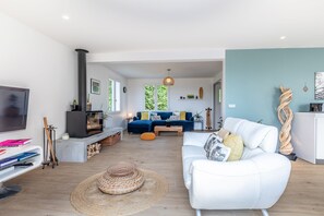 TV - Villa Etxegina - Vue imprenable sur la Rhune (Bidart)