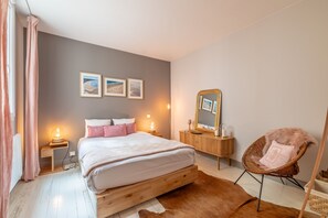 3 soverom, strykejern/-brett, wi-fi (inkludert) og sengetøy
