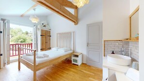 4 chambres, fer et planche Ă repasser, Wi-Fi gratuit, draps fournis