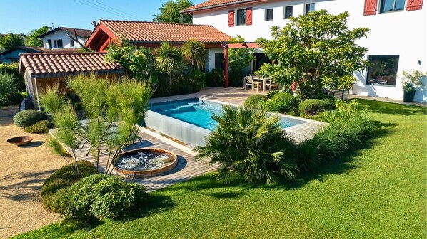 Piscine chauffée