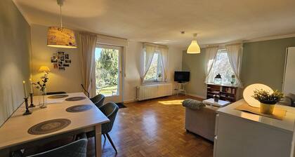 Garden apartment with terrace