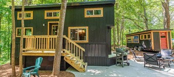 River Retreat Tiny Homes:Wood Sauna/Rec Room/River