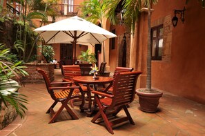 Restauration en plein air