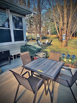 Opções para refeição ao ar livre