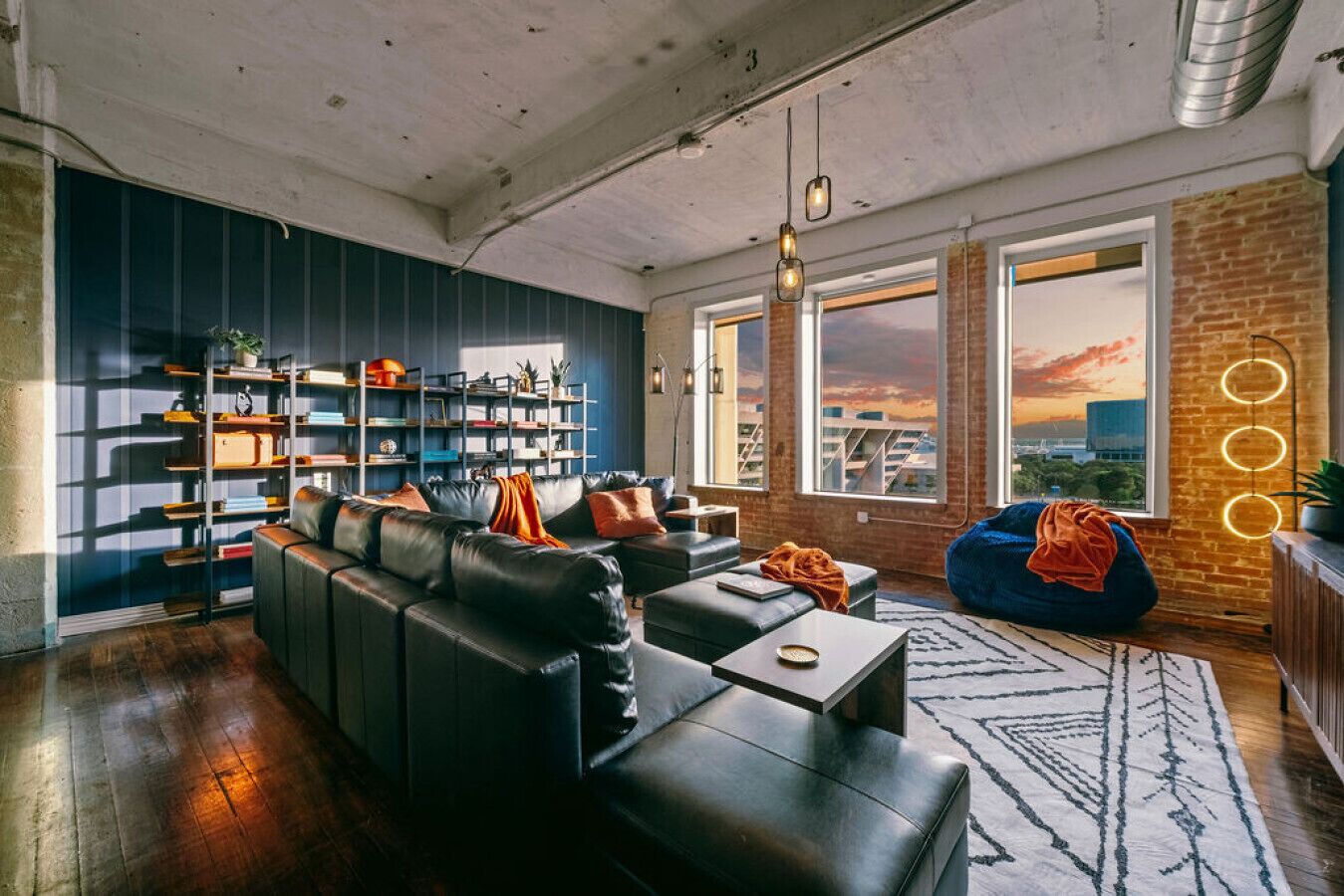 Smart TV, video games, DVD player, table football