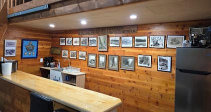 unique loft space close to town, skiing, biking and hiking