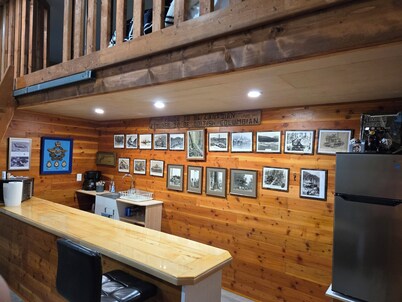 unique loft space close to town, skiing, biking and hiking