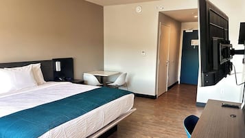 Hochwertige Bettwaren, BĂŒgeleisen/BĂŒgelbrett, kostenloses WLAN