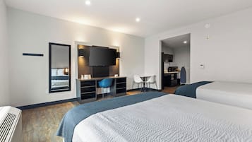 Premium bedding, iron/ironing board, free WiFi, bed sheets