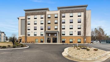 Voorkant van accommodatie