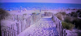 air-conditioned chalet 300 m from the village - pets allowed - beach 3 km