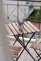 Deluxe Apartment, City View | Terrace/patio