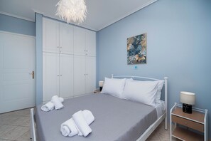 3 habitaciones, ropa de cama de alta calidad y cortinas blackout 