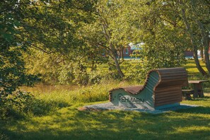Overnatningsstedets område