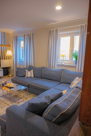 Living area - Vacation apartment Himmelsbesen - Inselhof Fehmarn (Fehmarn)