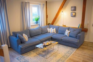Living area - Vacation apartment Himmelsbesen - Inselhof Fehmarn (Fehmarn)