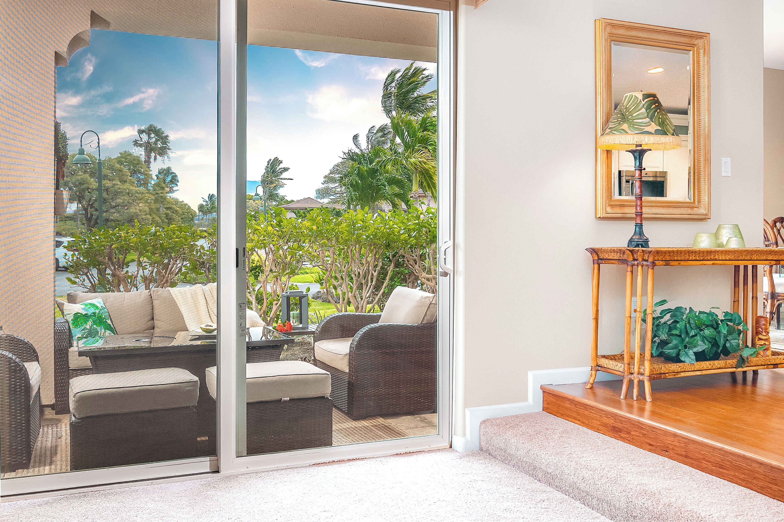 Townhome, 3 Bedrooms, Lanai, Garden View | View from room