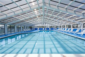 Una piscina techada