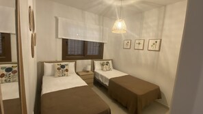 2 habitaciones, tabla de planchar con plancha y wifi gratis