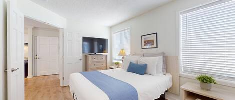 1 chambre, fer et planche Ă repasser, literie fournie