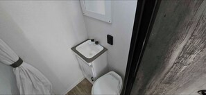 Towels, soap, toilet paper