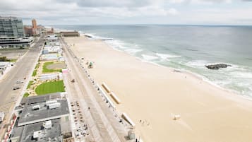 Vlak bij het strand