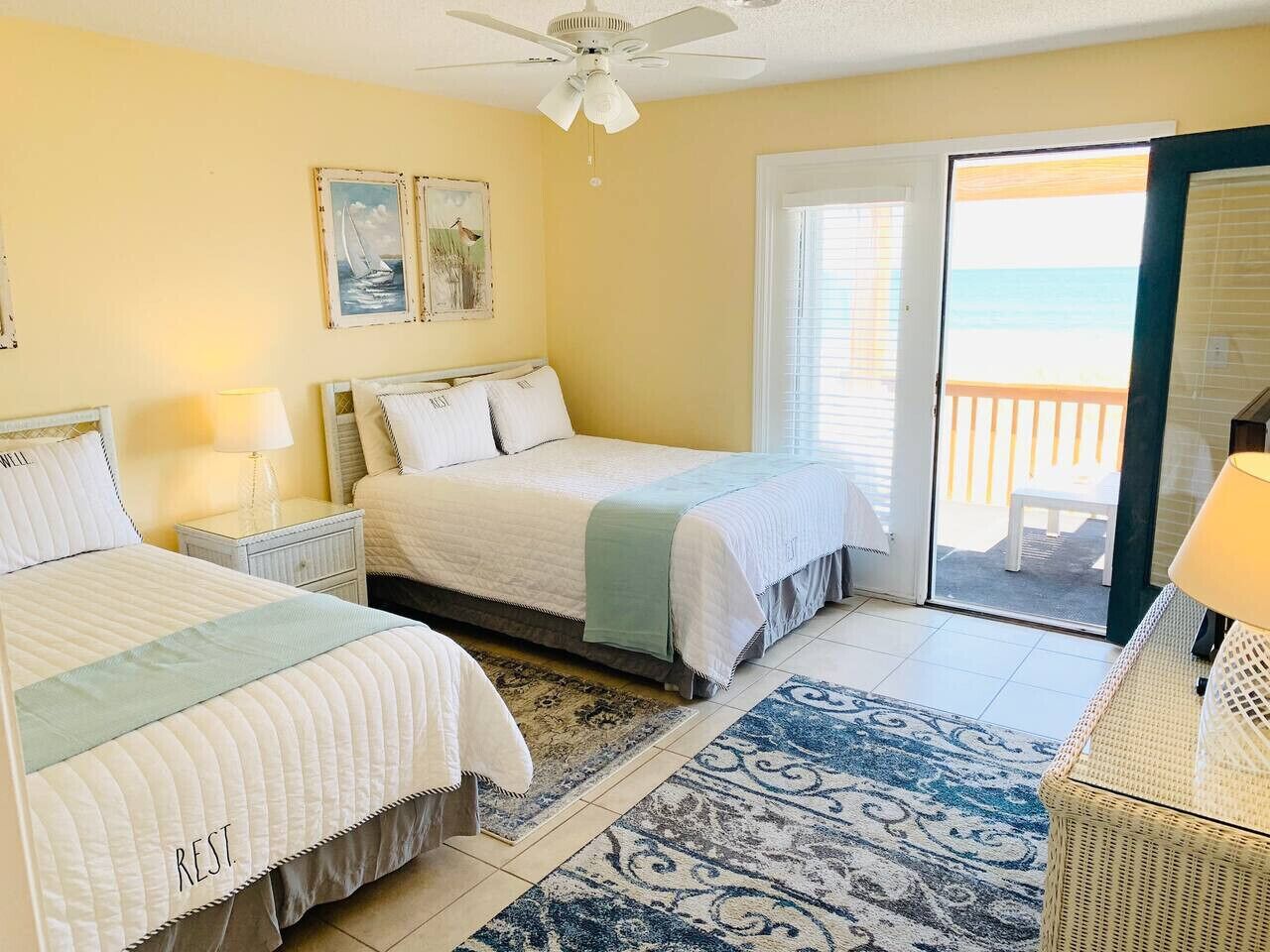3 bedrooms, desk, iron/ironing board, WiFi (free)