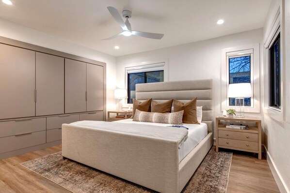 Studio (4 Bedrooms) | 4 bedrooms, laptop workspace, iron/ironing board, bed sheets - KBM Resorts Hidden Creek Bright and Airy, Near Canyons Cabriolet, Gas Fireplace, Private Hot Tub, Comm Summer Pool Hct-26c (Park City)