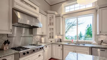 Microwave, oven, stovetop