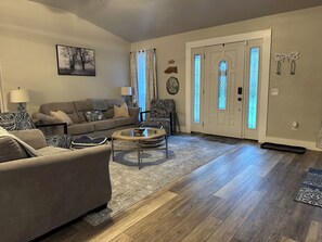 Smart-tv en een open haard