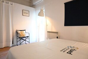 2 makuuhuonetta, vuodevaatteet